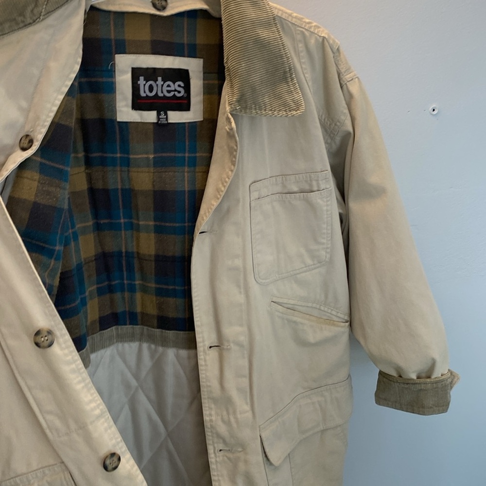 TOTES vintage barn jacket with removable quilted insert - Picture 4 of 7